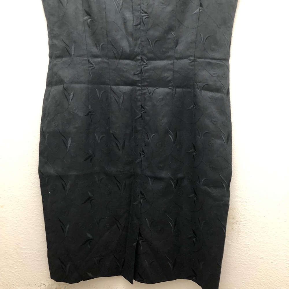 Liz Claiborne Sleeveless Sheath Mini Dress Women's Size 8P Black - Picture 9 of 10